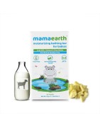 MamaEarth Moisturizing Bathing Bar For Babies, Pack of 2 (75g each) With Goat Milk, Oatmeal & Shea Butter